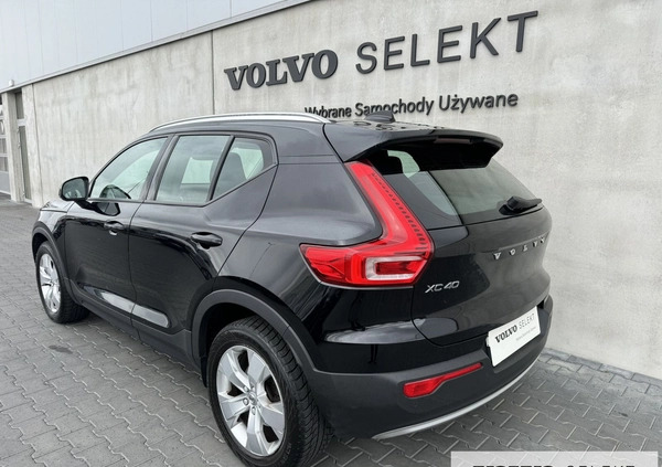 Volvo XC 40 cena 133300 przebieg: 58015, rok produkcji 2019 z Poznań małe 497